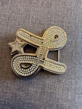 Lrg Silver “L” Logo Belt Buckle